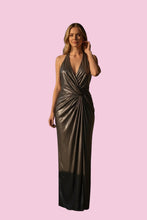 Load image into Gallery viewer, The Athena Metallic Gown