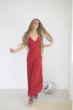 Load image into Gallery viewer, Red Jumpsuit