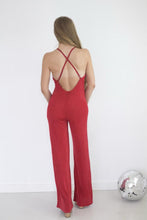 Load image into Gallery viewer, Red Jumpsuit