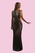 Load image into Gallery viewer, The Athena Metallic Gown
