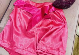 Silk High Wasted BEVERLY shorts